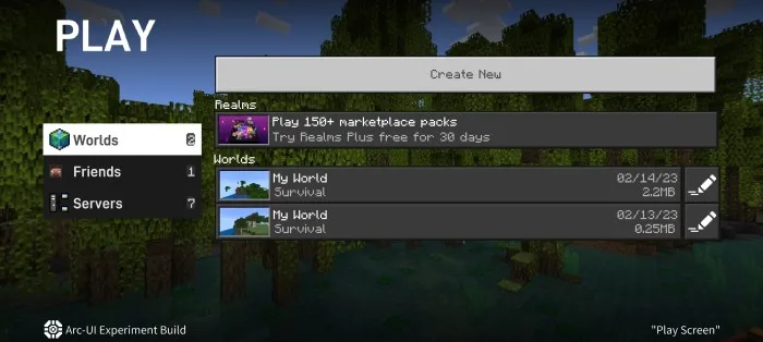 ARC Interfeysi — Minecraft tekstura, rasm 4