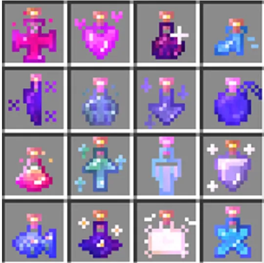 Astralit nishonlari — Minecraft tekstura, rasm 2