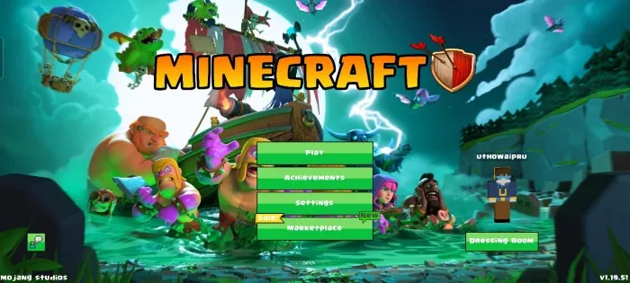 Clash of Clans bezagi — Minecraft tekstura, rasm 2