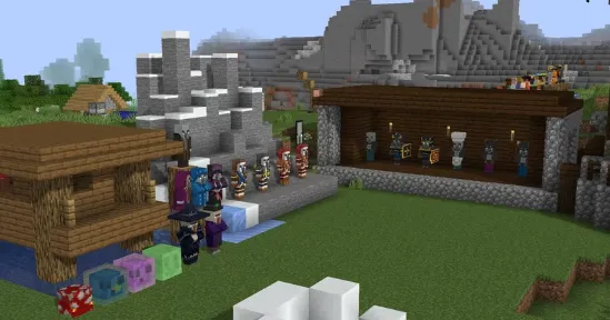Qayta ishlangan moblar — Minecraft tekstura, rasm 1