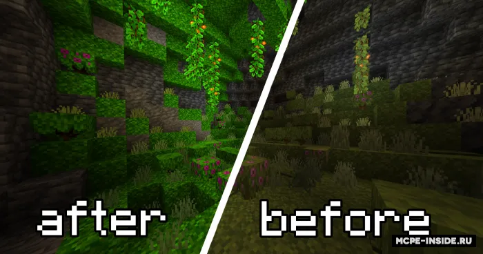 To'yingan tabiat — Minecraft tekstura, rasm 2