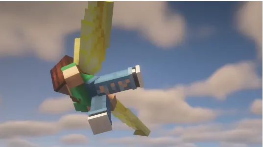 Efirlar qanotlari — Minecraft tekstura, rasm 2