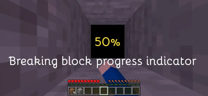 Blok sindirish jarayoni indikatori — Minecraft tekstura, rasm 1