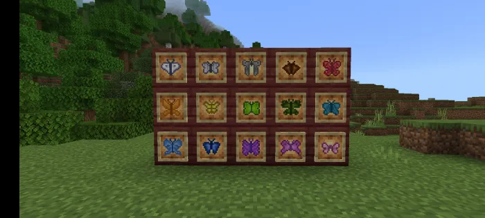 Kapalaklar - bo'yoqlar — Minecraft tekstura, rasm 1