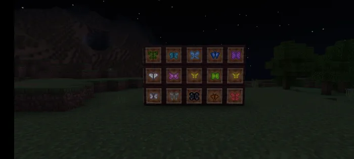 Kapalaklar - bo'yoqlar — Minecraft tekstura, rasm 2