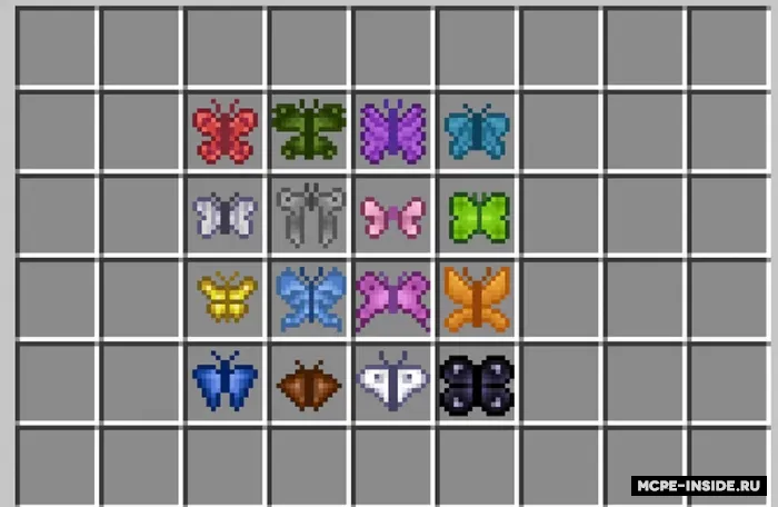Kapalaklar - bo'yoqlar — Minecraft tekstura, rasm 3