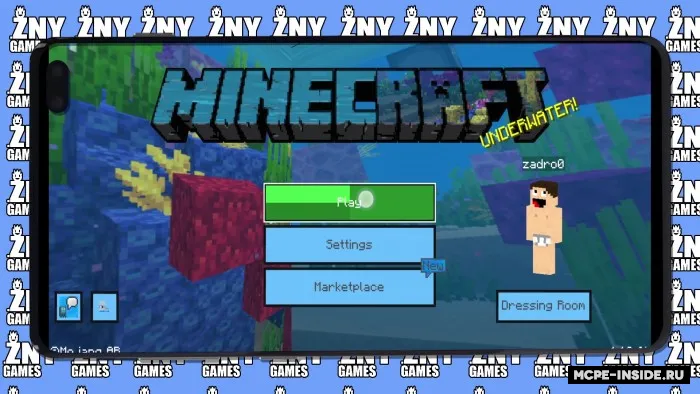 Suv osti kemachisi — Minecraft tekstura, rasm 2