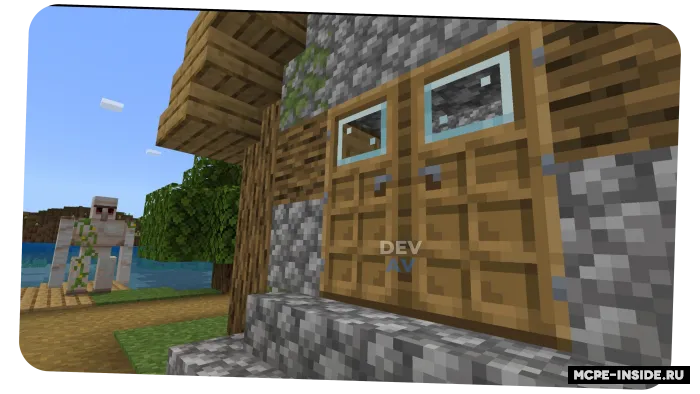 Shisha eshiklar — Minecraft tekstura, rasm 3