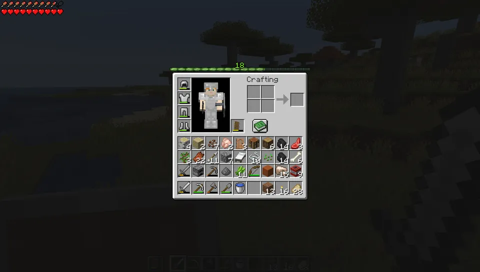 Fried HUD — Minecraft mod, rasm 5