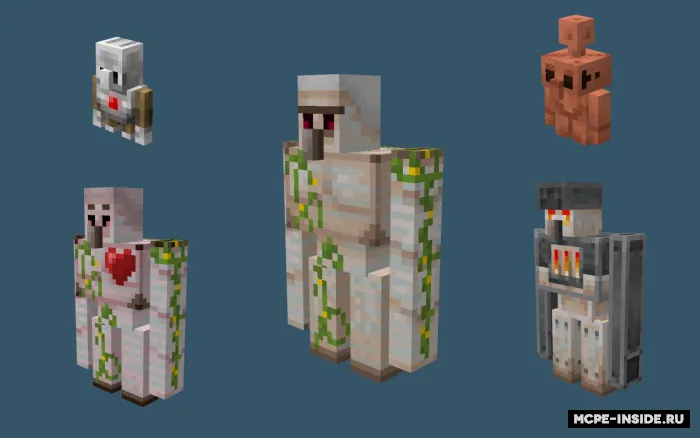 Qayta ishlangan qishloq va qaroqchilar — Minecraft tekstura, rasm 2