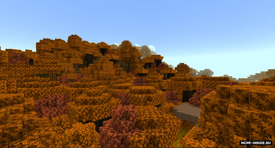 Kuzgi paket — Minecraft tekstura, rasm 2