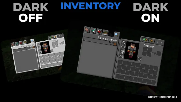 Qorong'u mavzu — Minecraft tekstura, rasm 2