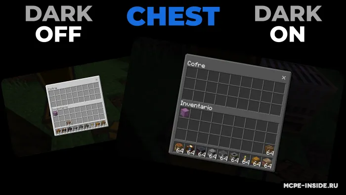 Qorong'u mavzu — Minecraft tekstura, rasm 4