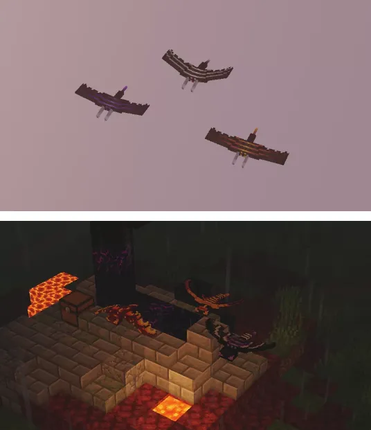 Yaxshilangan fantomlar — Minecraft tekstura, rasm 2