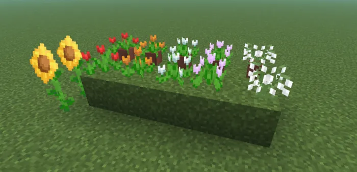 Yaxshilangan gullar — Minecraft tekstura, rasm 4