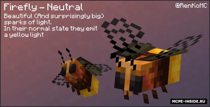 Yaltiroq qo'ng'izlar — Minecraft tekstura, rasm 3