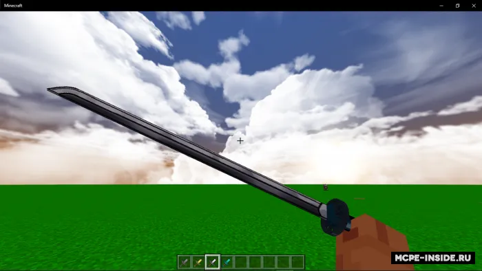 Qichlar Nichirin pichoqlariga almashtirildi — Minecraft tekstura, rasm 3