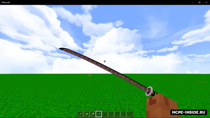 Qichlar Nichirin pichoqlariga almashtirildi — Minecraft tekstura, rasm 4