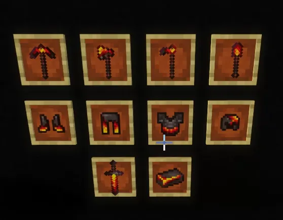 Yaxshilangan nezerit — Minecraft tekstura, rasm 2