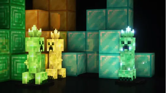 Yaxshilangan kriperlar — Minecraft tekstura, rasm 2