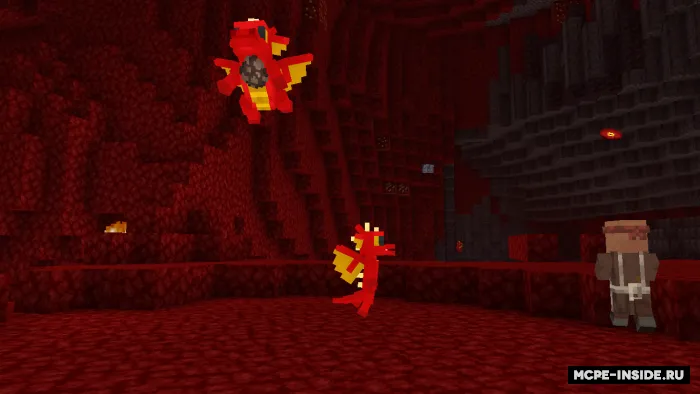 Tinch ajdarho — Minecraft tekstura, rasm 2