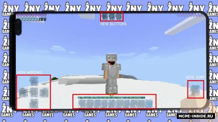 Merzlota — Minecraft tekstura, rasm 4