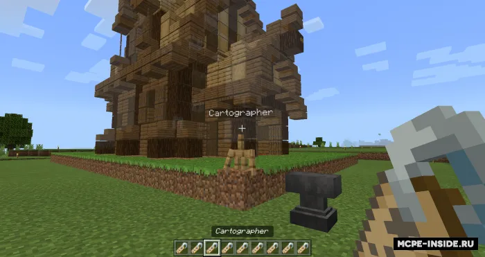 Bedrock matika — Minecraft tekstura, rasm 3