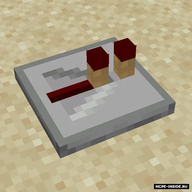 Toza redstone — Minecraft tekstura, rasm 3