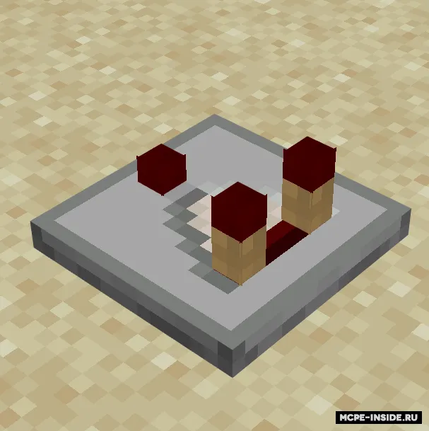 Toza redstone — Minecraft tekstura, rasm 4