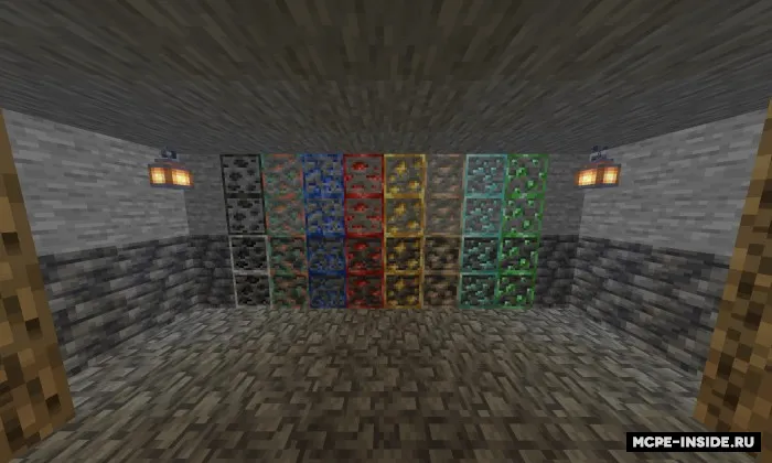 Chegarali rudalar — Minecraft tekstura, rasm 2