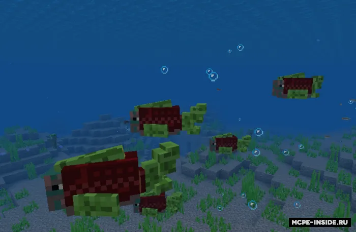Uzun losos — Minecraft tekstura, rasm 1