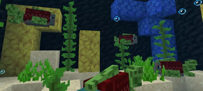Uzun losos — Minecraft tekstura, rasm 2