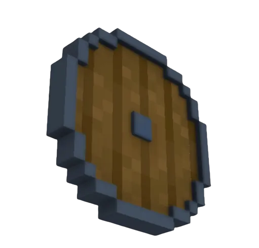 Kichraytirilgan qalqon o'lchami — Minecraft tekstura, rasm 1
