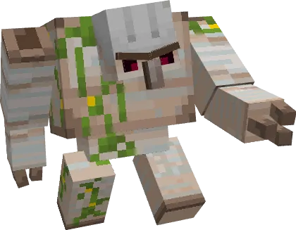 Temir golem uchun oddiy model — Minecraft tekstura, rasm 3