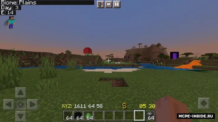Kun va mavjudotlar hisoblagichi — Minecraft tekstura, rasm 2