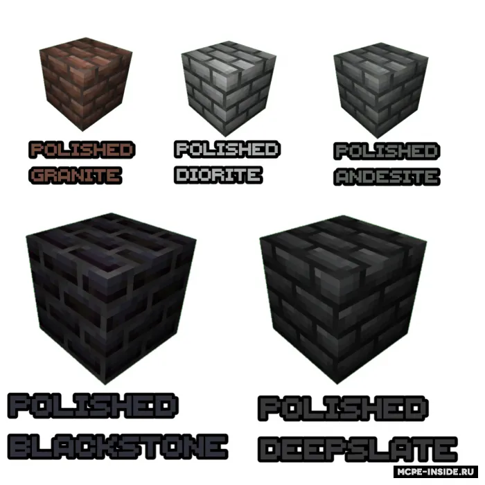 Vanil g'ishtlar — Minecraft tekstura, rasm 2