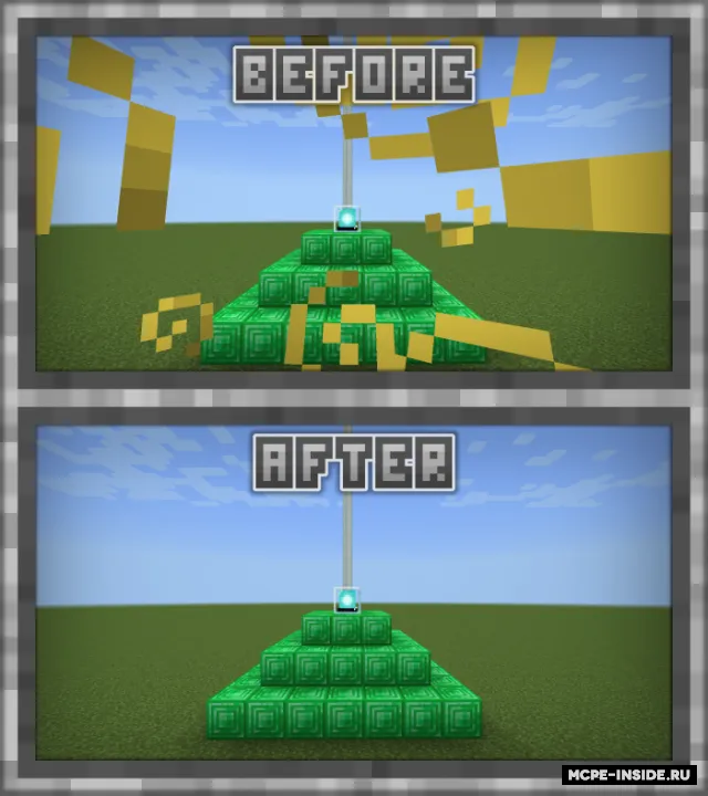 Zil zarralari yo'q — Minecraft tekstura, rasm 1