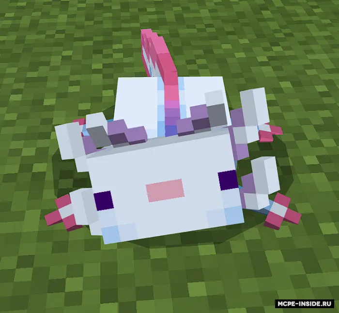 Yaxshilangan aksolotllar — Minecraft tekstura, rasm 3