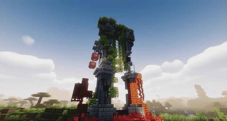 Nebulus better portals — Minecraft mod, rasm 2