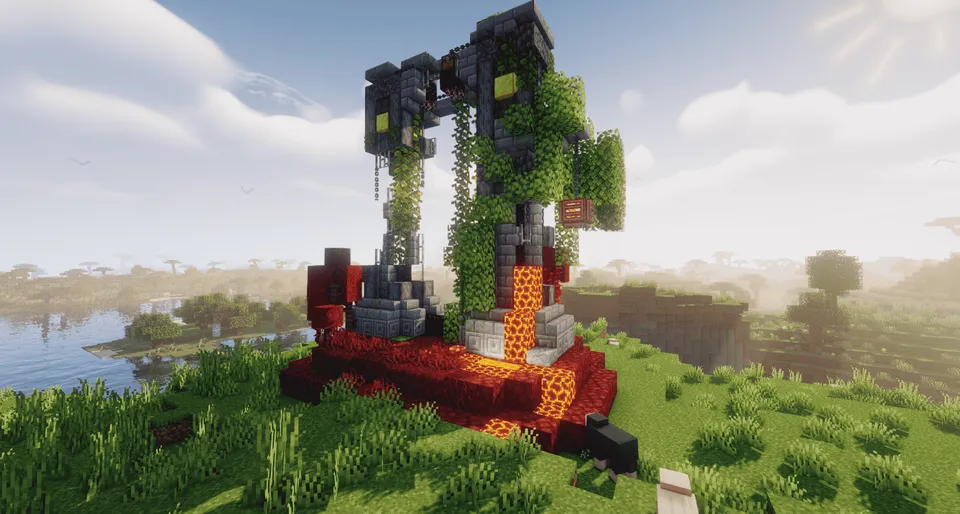 Nebulus better portals — Minecraft mod, rasm 4