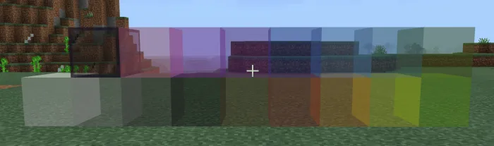 Yaxshilangan oyna + — Minecraft tekstura, rasm 1