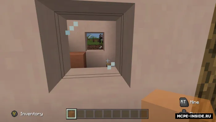 Yaxshilangan oyna + — Minecraft tekstura, rasm 2