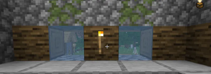 Yaxshilangan oyna + — Minecraft tekstura, rasm 3