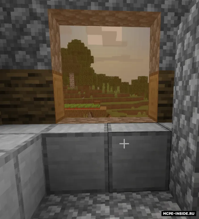 Yaxshilangan oyna + — Minecraft tekstura, rasm 4