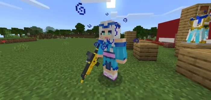 3D arbalet va kamon — Minecraft tekstura, rasm 2