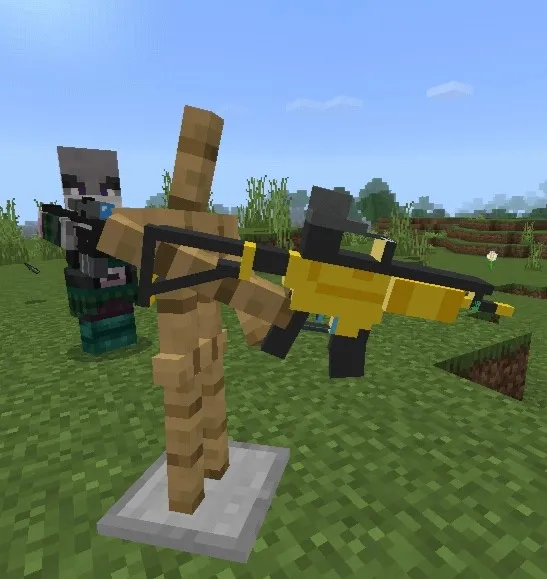 3D arbalet va kamon — Minecraft tekstura, rasm 3