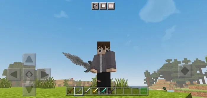 3D qurol-aslaha teksturalari — Minecraft tekstura, rasm 2