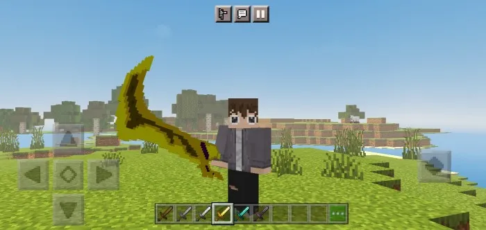 3D qurol-aslaha teksturalari — Minecraft tekstura, rasm 4