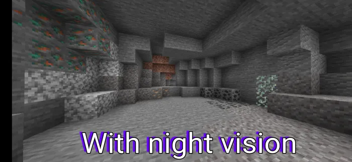 Tungi ko'rish — Minecraft tekstura, rasm 2
