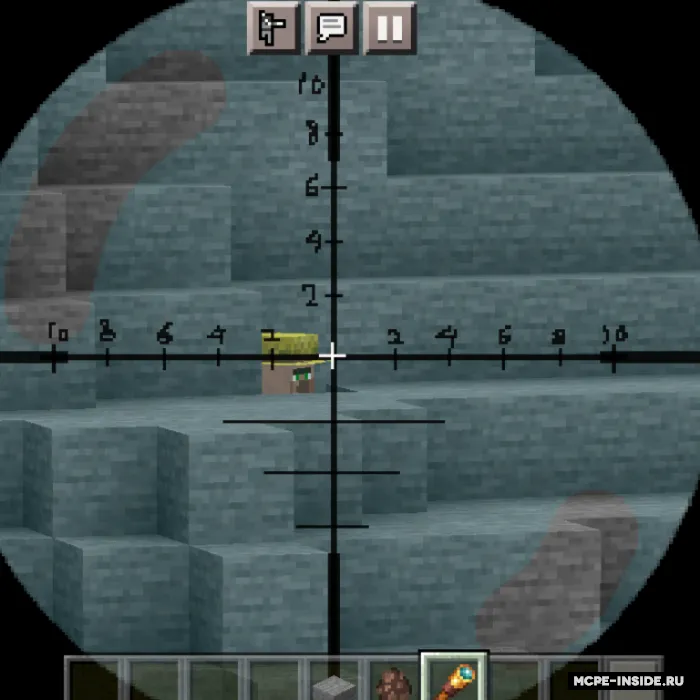Durbindagi snayper nishoni — Minecraft tekstura, rasm 3